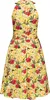 QUEEN KEROSIN Swing Kleid Mit Hawaiianischem Blumendesign Produktbild-Vorschau 2