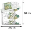 Komplet pościeli bawełnianej dla 2 osób MONSTERA, 240x220 Podgląd zdjęcia produktu 8