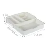 Relaxdays Besteckkasten, ausziehbar, 7 Fächer, für Besteck Produktbild-Vorschau 4