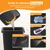 LINUMA® Katzenklo XXL Matte 90x76cm Schwarz, Katzenstreu Produktbild-Vorschau 3