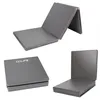 Turnmatte Weichbodenmatte klappbar Grau 180 x 60 x 5 cm Produktbild-Vorschau 3