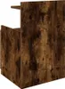 vidaXL Noční stolek se 2 zásuvkami, kouřový dub 40x36,5x62 Náhled obrázku produktu 7