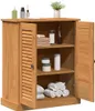 vidaXL Mobile da bagno VIGO Marrone e miele 68 x 34 x 80 cm Anteprima dell’immagine prodotto 3
