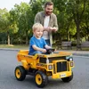 COSTWAY 24V Kinder Elektro-Kippwagen, 4-Rad Baumaschine mit Produktbild-Vorschau 2
