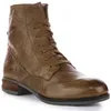 A single brown leather boot is shown against a white background. Produktbild-Vorschau