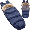 Zimní dětský spací pytel Footmuff s legračníma ušima do Náhled obrázku produktu 7