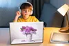 MuchoWow® Laptop Aufkleber Sticker Cover Flieder - Produktbild-Vorschau 3