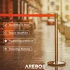 Systém navádzania chodcov AREBOS sada 2 ks | Stojan na Náhľad obrázku produktu 7