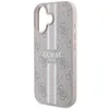 Custodia iPhone 16 Guess in ecopelle con logo rosa color Anteprima dell’immagine prodotto 6