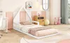 Sweiko 90x200cm Lit d'enfant, lit plat, forme maison, pin Voir les images du produit 16