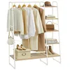 A clothing rack with various garments and accessories displayed. Náhled obrázku produktu