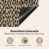 KitchenYeah© Herdabdeckplatte Pantherdruck - Schwarz - Produktbild-Vorschau 5
