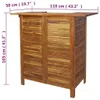 vidaXL Tavolo da bar 110x50x105 cm in legno massiccio di Anteprima dell’immagine prodotto 16