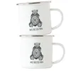 Weltbester Papa Emaille Tasse SW Spruch Löwenpapa Vatertag Produktbild-Vorschau 2