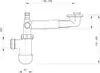 Prevex | Teleskopsiphon - Ø32 Mm - Platzsparend - Produktbild-Vorschau 2
