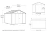 Keter Summit Gartenhaus 10×11.5 – Stahlverstärkt – DecoCoat Produktbild-Vorschau 4