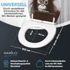 SANILO® WC-Sitz mit Absenkautomatik und Schnellverschluss Produktbild-Vorschau 10