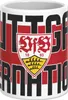 VfB Stuttgart Tasse International aus Steingut rot weiß 0,3 Produktbild-Vorschau 1