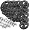Marbo Sport set di piastre gommate Tri-Grip 172 kg Anteprima dell’immagine prodotto 1