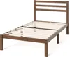 Stabiles Bettgestell mit Holzlatten – langlebig, kein Boxspring nötig. Produktbild-Vorschau