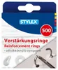 Stylex Verstärkungsringe - selbstklebend - 500 Stück Produktbild-Vorschau 3