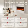 KAMINIO Cheminée électrique LEA - Cheminée électrique 3 en Voir les images du produit 5