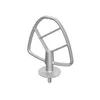 A silver stand mixer attachment on a white background. Anteprima dell’immagine prodotto