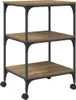 vidaXL Printerstandaard Artisan, eikenhoutlook, 50 x 41 x Productafbeelding-voorbeeld 1