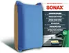 A Sonax windscreen sponge and its packaging are shown. Produktbild-Vorschau