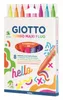 GIOTTO F453800 Étui à feutres Maxi Fluo - 6 couleurs Voir les images du produit 1