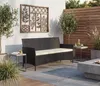 3-Sitzer Poly-Rattan Gartenbank Halden, Sitzbank  Produktbild-Vorschau 5