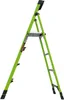 A bright green Little Giant MightyLite 4-step ladder is shown against a white background. Podgląd zdjęcia produktu