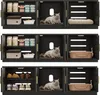 Merax Versteckter Katzenschrank, Katzentoilette Schrank mit Produktbild-Vorschau 5