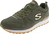 A single green Skechers sneaker is shown from a side-angle on a white background. Voir les images du produit