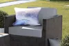MuchoWow® Outdoor Kissen - Vogel - Nebel - Fluss - Winter - Produktbild-Vorschau 5