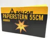The image shows the packaging of a paper star lamp. Produktbild-Vorschau