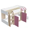 A children's loft bed designed to look like a house or shop. Produktbild-Vorschau