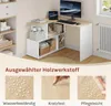 WOLTU Schreibtisch Eckschreibtisch Arbeitstisch PC Laptop Produktbild-Vorschau 4