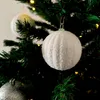 Weihnachtskugeln mit Schnee Ø7cm - 24 Stück - Produktbild-Vorschau 7