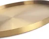 Famanu decoratief dienblad met metalen plateau - goud, 32 Productafbeelding-voorbeeld 3