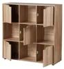 CALICOSY - Meuble 9 cases avec 5 portesReproduction bois Voir les images du produit 7