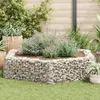 vidaXL Šestihranný gabionový zvýšený záhon 200x173x40 cm Náhled obrázku produktu 2
