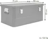 Aluminium Box mit Deckel Schwarz Alu Kiste Box Alukiste 85 Produktbild-Vorschau 7