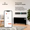 Klarstein Radiateur Electrique Mobile, Chauffage Electrique Voir les images du produit 2