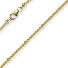 1,5mm Zopfkette Kette Collier aus 750 Gold Gelbgold Produktbild-Vorschau 1