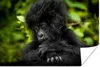MuchoWow® Poster Nahaufnahme eines jungen Gorillas 30x20 cm Produktbild-Vorschau 1