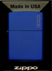 Zapalovač ZIPPO ROYAL BLUE MATTE LOGO 60001205 Náhled obrázku produktu 1