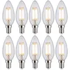10 x Paulmann LED Filament Kerzen 4,5W = 40W E14 klar 470lm Produktbild-Vorschau 1