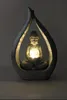 Solarleuchte Buddha Skulptur Granit-Optik mit Glaskugel Produktbild-Vorschau 4