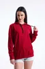 Sweatshit mit Kapuzze Royyen 490 Hoodie Damen – DUNKEL ROT Produktbild-Vorschau 1